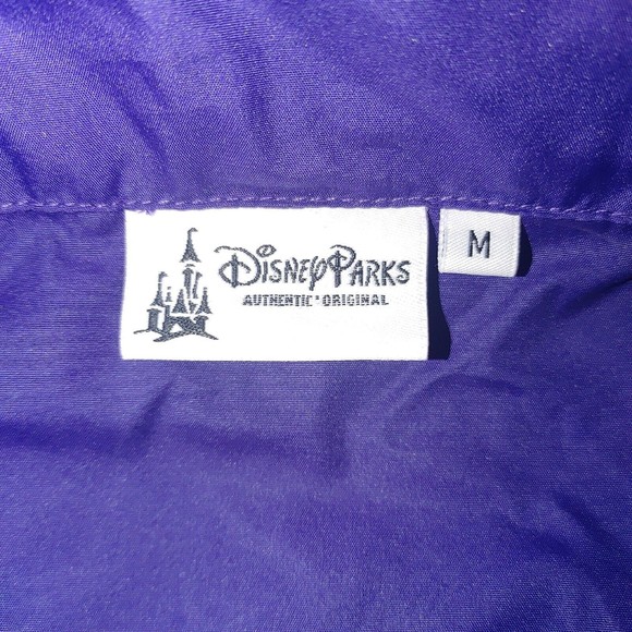 Disney Parks Hooded Windbreaker Jacket Size Medium Marathon Weekend Volunteer - Picture 7 of 10